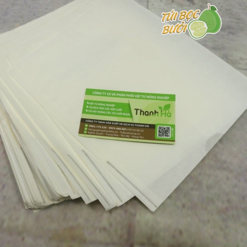 Túi bọc ổi chất liệu giấy sáp thương hiệu Thanh Hà 16x20cm