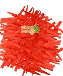 Túi lưới đựng trái cây Hà Nội màu đỏ 25cm