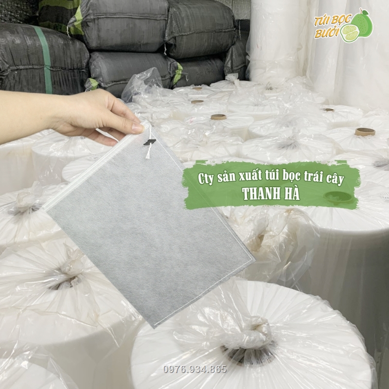 Túi bao trái cây được sản xuất hoàn toàn bằng chất liệu vải nhập khẩu
